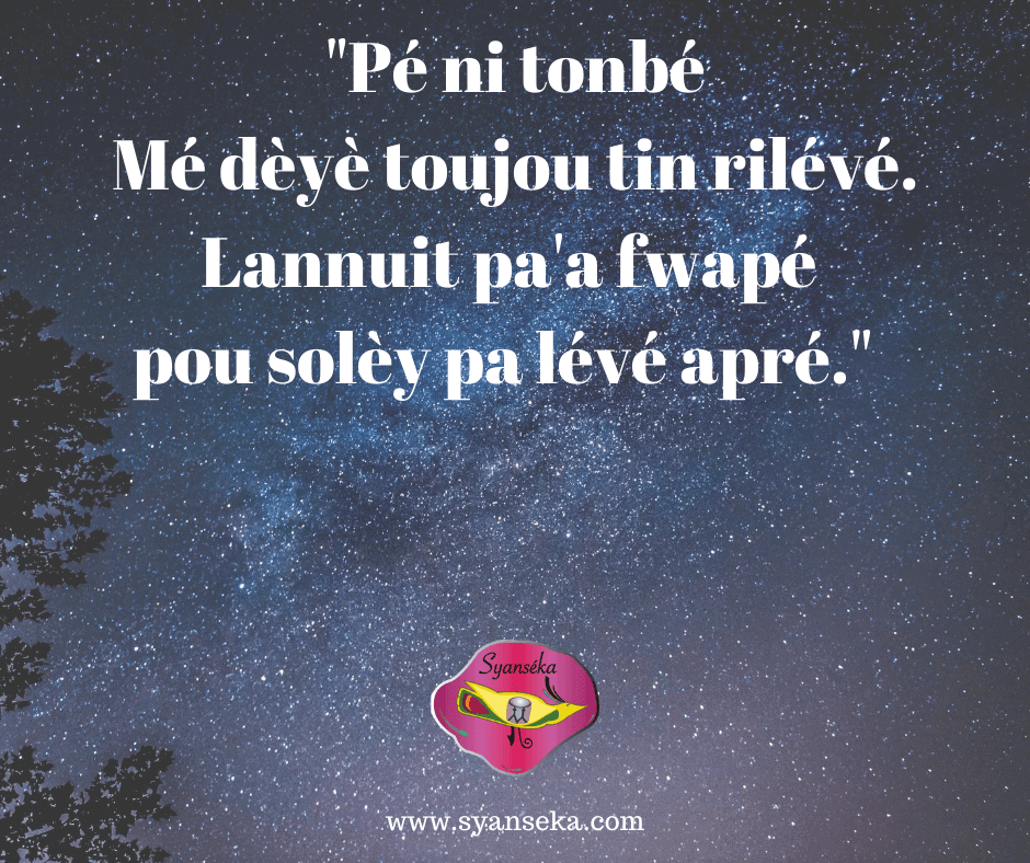 une citation de Syanséka